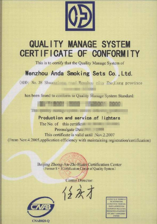 ISO 9001-2000